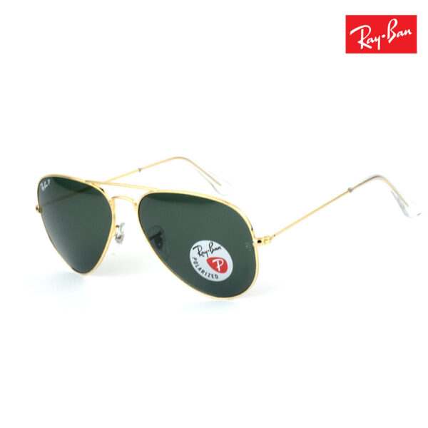 Ray-Ban Aviator Classic RB3025 - Green Polarized Sunglasses
