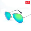 ray ban green mirror 2
