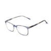 Life Line 8027 Brown & Ash Rectangle Eyeglasses