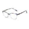 Life Line 8041 Brown Ash Eyeglasses For Women