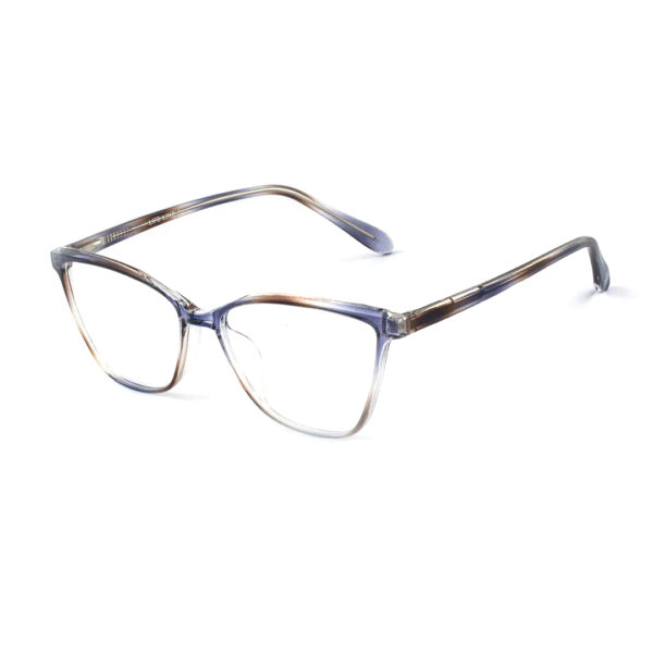 Life Line 8041 Brown Ash Eyeglasses For Women
