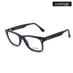 Sorrento SR 898 C6 Rectangle Matte Black Eyeglasses