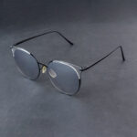 Trendy 10113 C1 Mercury Metal Sunglasses For Women