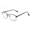 Square Black Metal OPH SC 309 0202 Eyeglasses