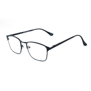 Square Black Metal OPH SC 309 0202 Eyeglasses