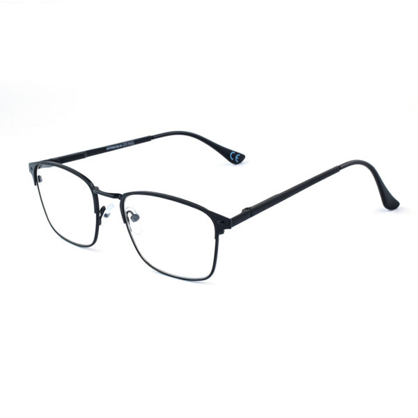 Square Black Metal OPH SC 309 0202 Eyeglasses