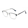 Square Black Metal OPH SC 309 0212 Eyeglasses