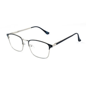 Square Black Metal OPH SC 309 0212 Eyeglasses