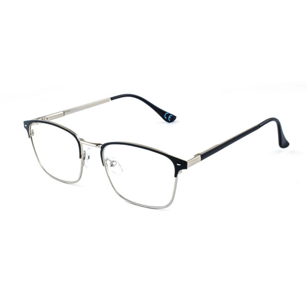 Square Black Metal OPH SC 309 0212 Eyeglasses