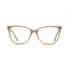 Beige Cat-Eye SC 254 26 Eyeglasses For Women