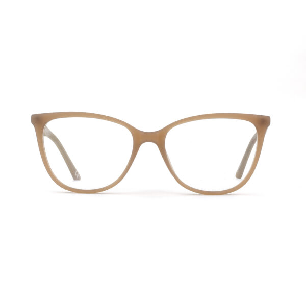 Beige Cat-Eye SC 254 26 Eyeglasses For Women