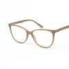Beige Cat-Eye SC 254 26 Eyeglasses For Women