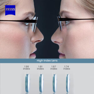 Zeiss Single Vision High Index Lens