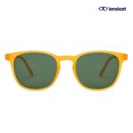 Lenskart Hustler Amber Orange Polarized Sunglasses LA E15417 C6 W