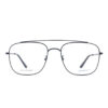 Stylish Double Bridge OPH SC 318 0202 BLK Big Eyeglasses