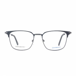 Square Metal OPH SC 112 0203 BLK GUN Eyeglasses