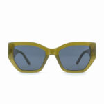 Stylish Olive Cat Eye 58007 Sunglasses For Women