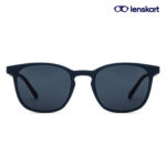 Front view of Hustlr Navy Sunglasses for Men & Women VC S15999 C-13 W