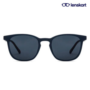 Front view of Hustlr Navy Sunglasses for Men & Women VC S15999 C-13 W