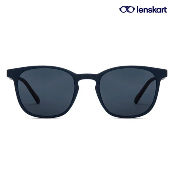 Front view of Hustlr Navy Sunglasses for Men & Women VC S15999 C-13 W
